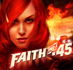 Faith and a .45 Title Screen